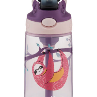 Contigo® Kids Straw Water Bottle with AUTOSPOUT® Lid | 14oz | Sloths