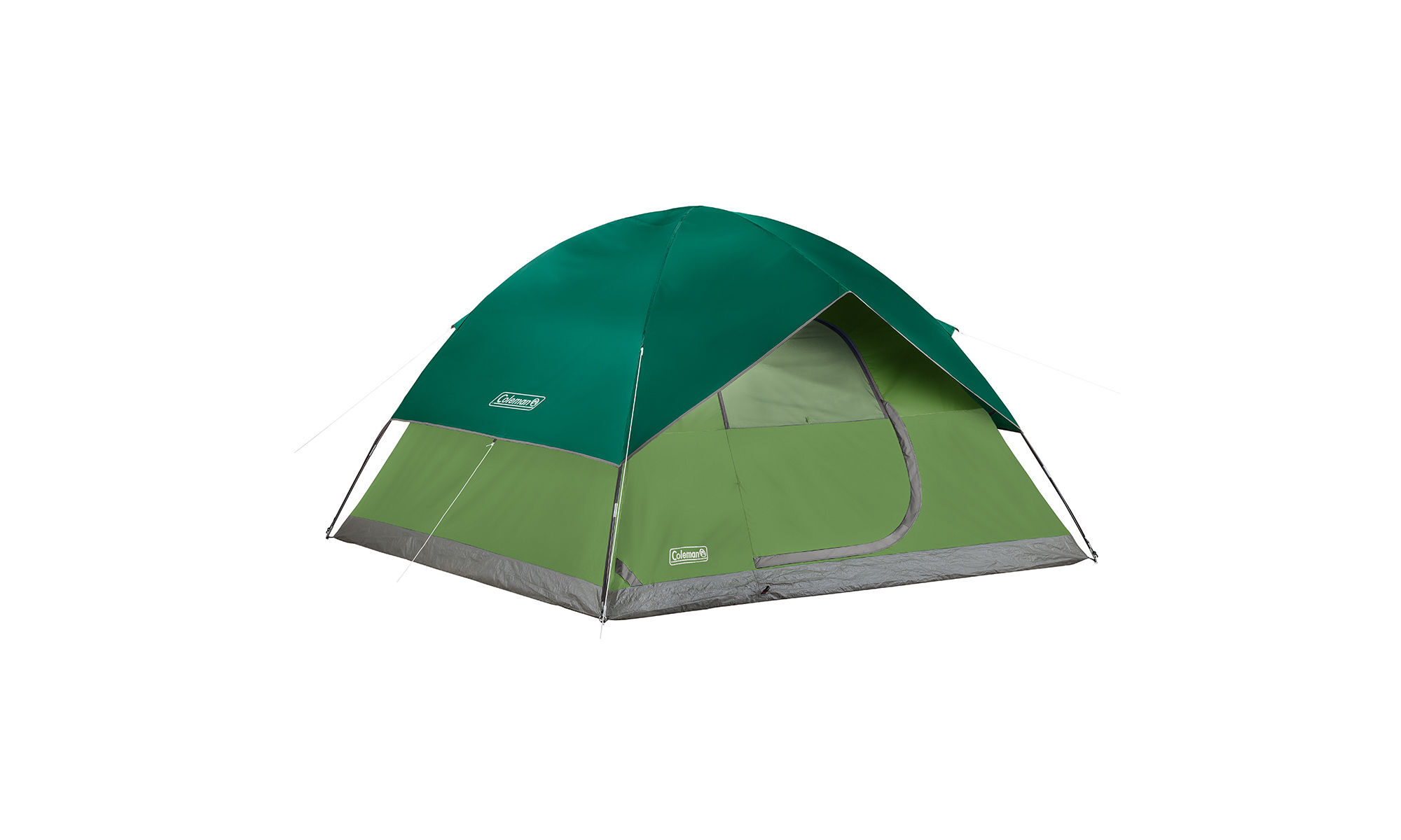 Coleman Sundome® 6-Person Camping Tent | 10 x 10 ft. with 6 ft. center height | Spruce Green