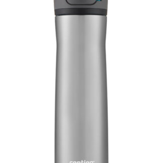 Contigo® Cortland Chill 2.0 Insulated Stainless Steel Water Bottle with AUTOSEAL® Lid | 24oz | Stainless Steel / Juniper | Cup Holder
