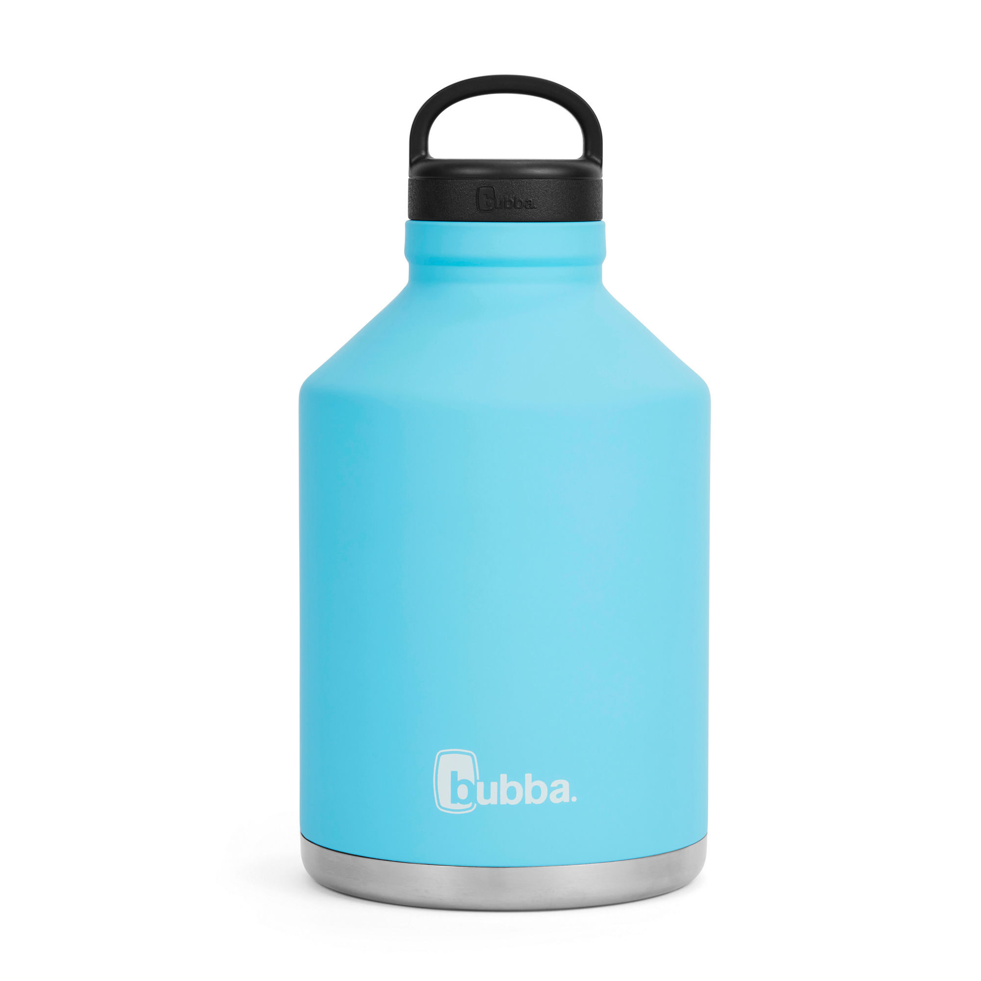 bubba Trailblazer Growler with Wide Mouth Lid | 84oz | Pool Blue