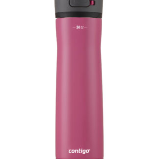 Contigo® Ashland Chill 2.0 Stainless Steel Water Bottle with AUTOSPOUT® Lid | 24oz | Dragon Fruit | Cup Holder