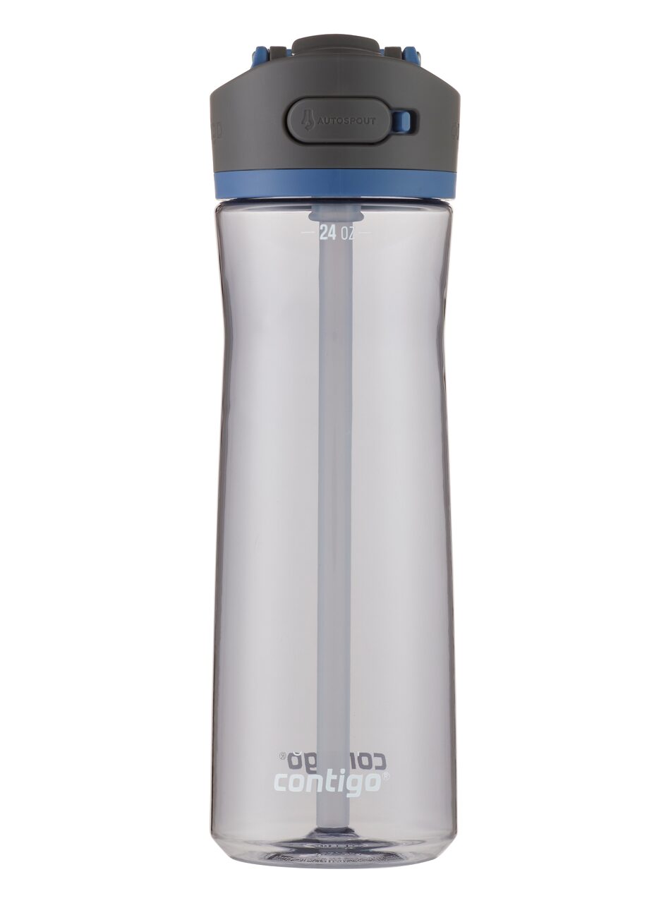 Contigo® Ashland 2.0 Water Bottle with AUTOSPOUT® Lid | 24oz | Blue Corn | Cup Holder