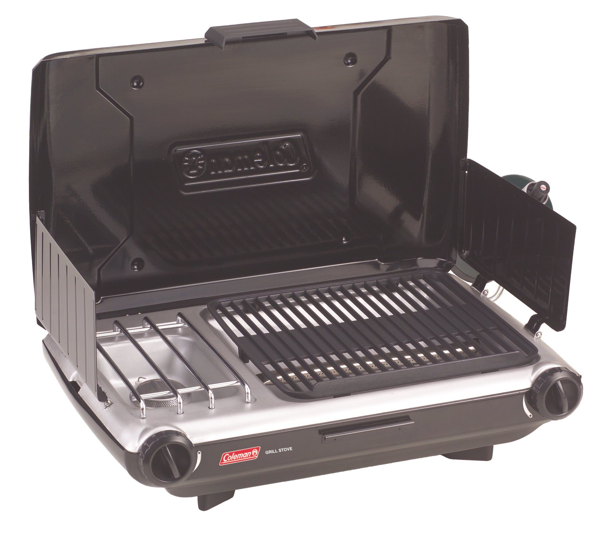 Coleman Tabletop Propane Gas Camping Grill/Stove | 2-Burner | Black