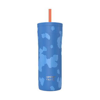 Contigo® x Ally Love Streeterville 2.0 Stainless Steel Tumbler with Straw | 24oz | Stellar Jay