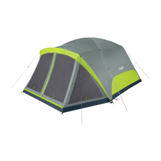 Coleman Skydome™ 8-Person Camping Tent with Screen Room | Rock Grey | 12 x 13.5 ft