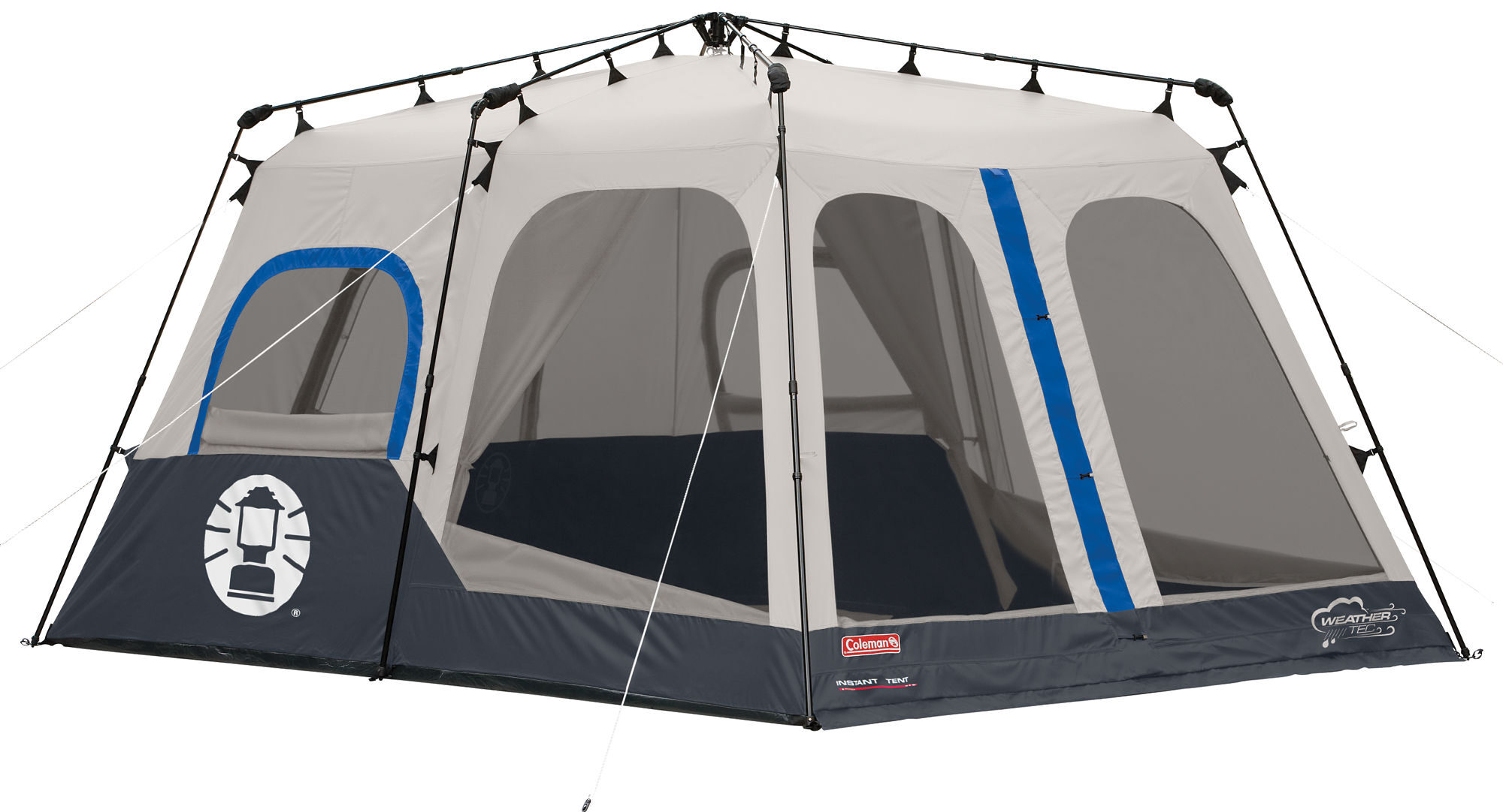Coleman 8-Person Instant Cabin Tent | 14 ft x 10 ft | Blue