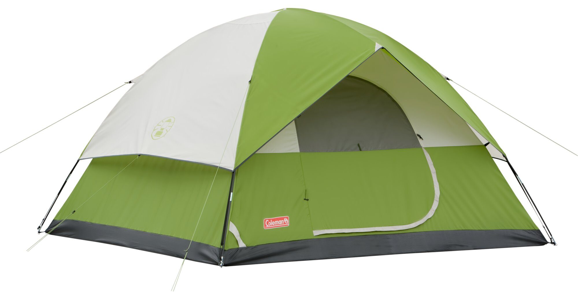 Coleman Sundome® 4-Person Camping Tent | 9 x 7 ft | Palm Green