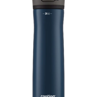 Contigo® Ashland Chill 2.0 Stainless Steel Water Bottle with AUTOSPOUT® Lid | 24oz | Blueberry | Cup Holder