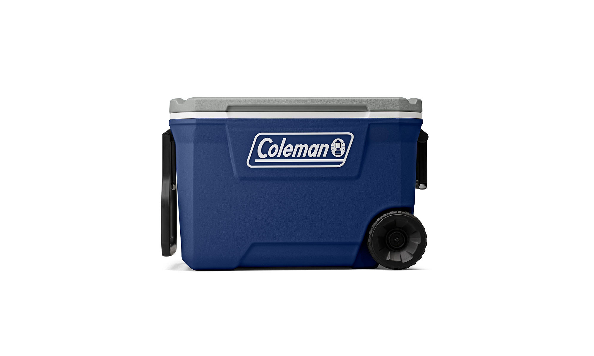 Coleman Classic Series 62-Quart Wheeled Cooler | Twilight | Cup Holder