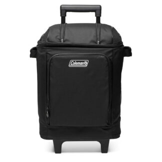 Coleman CHILLER™ 42-Can Soft-Sided Portable Cooler with Wheels | Black