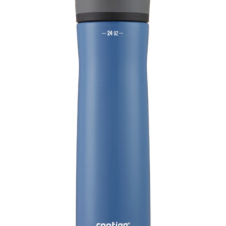 Contigo® Cortland Chill 2.0 Insulated Stainless Steel Water Bottle with AUTOSEAL® Lid | 24oz | Blue Corn | Cup Holder
