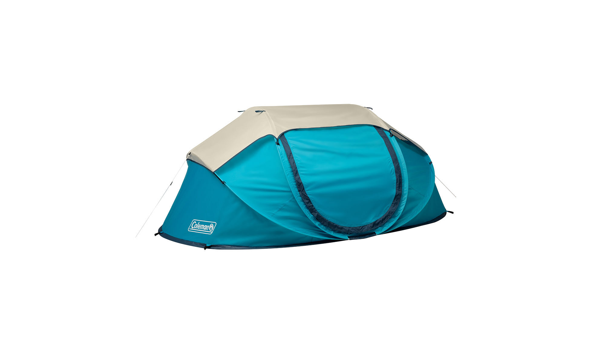 Coleman 4-Person Camp Burst™ Pop-Up Tent | 9'2 | Scuba Blue