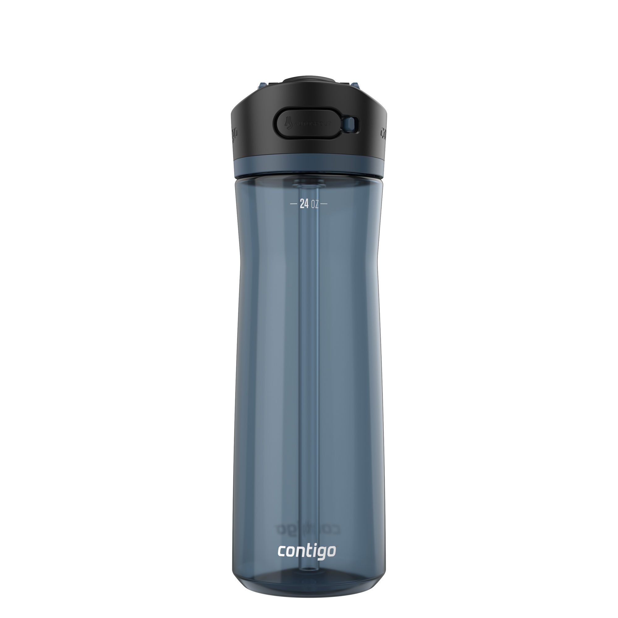 Contigo® Ashland 2.0 Water Bottle with AUTOSPOUT® Lid | 24oz | Blueberry | Cup Holder