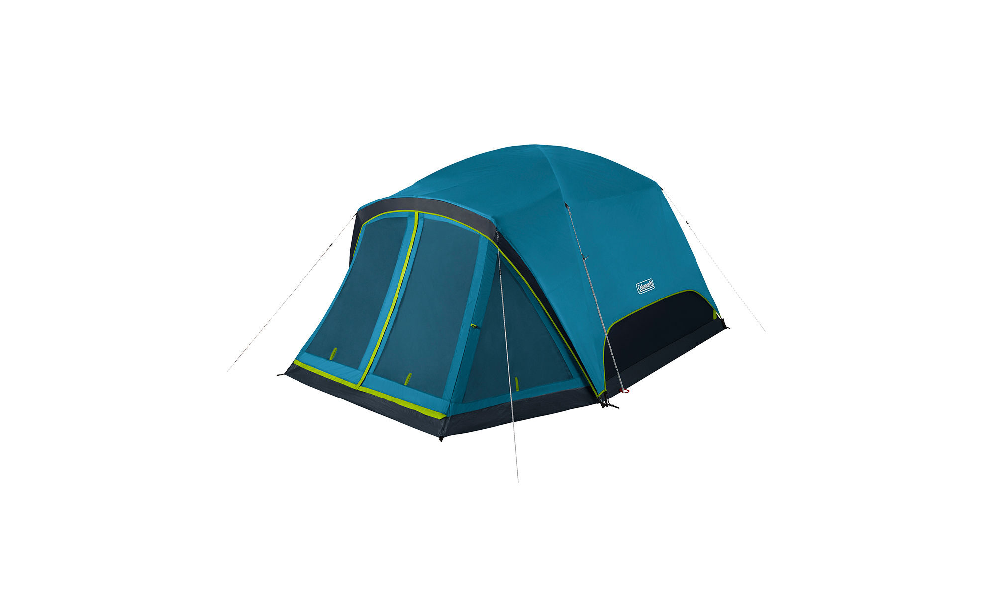 Coleman Skydome™ 6-Person Screen Room Camping Tent with Dark Room™ Technology | 10 x 12'6" with 6'center height