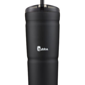 bubba Envy S Stainless Steel Tumbler | 24oz | Licorice Rubberized | Cup Holder