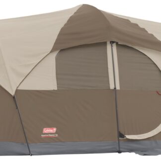 Coleman WeatherMaster® 10-Person Tent | 17 ft x 9 ft x 6 ft | Tan
