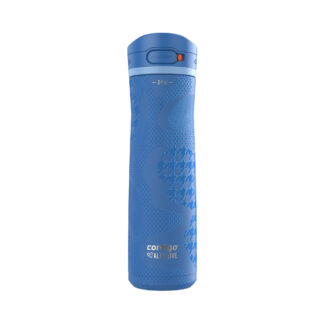 Contigo® x Ally Love Jackson Chill 2.0 Stainless Steel Water Bottle with AUTOPOP® Lid | 24oz | Stellar Jay | Cup Holder