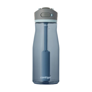 Contigo® Wells Plastic Filter Water Bottle with AUTOSPOUT® Straw Lid | 32 Oz. | Dark Ice