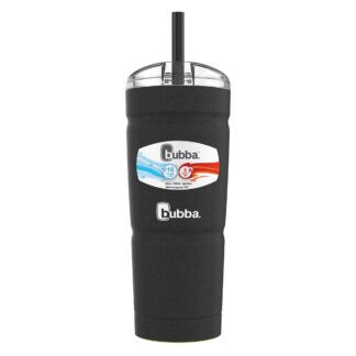 bubba Envy S Stainless Steel Tumbler | 24oz | Licorice Powdercoat | Cup Holder