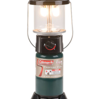 Coleman Deluxe Propane Lantern | Green | Adjustable Brightness