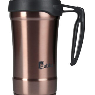 bubba Hero Stainless Steel Travel Mug with Handle | 18oz | Rose Gold