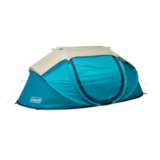Coleman 4-Person Camp Burst™ Pop-Up Tent | 9'2 | Blue