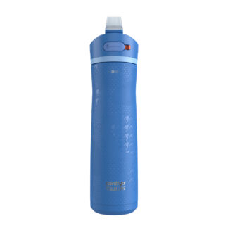 Contigo® x Ally Love Ashland Chill 2.0 Stainless Steel Water Bottle with AUTOSPOUT® Lid | 24oz | Stellar Jay | Cup Holder