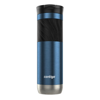 Contigo® Byron 2.0 Stainless Steel Travel Mug with SNAPSEAL™ Lid and Grip | 24oz | Blueberry | Cup Holder