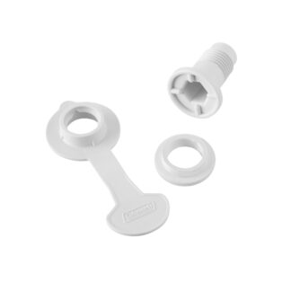 Coleman Cooler Drain Assembly | White