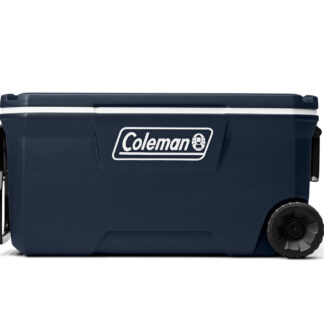 Coleman 316 Series™ 100-Quart Wheeled Cooler | Blue Nights | Cup Holder