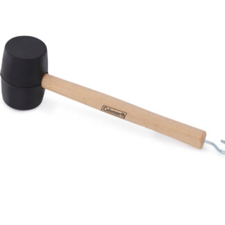 Coleman Rubber Mallet with Tent Peg Remover | Black