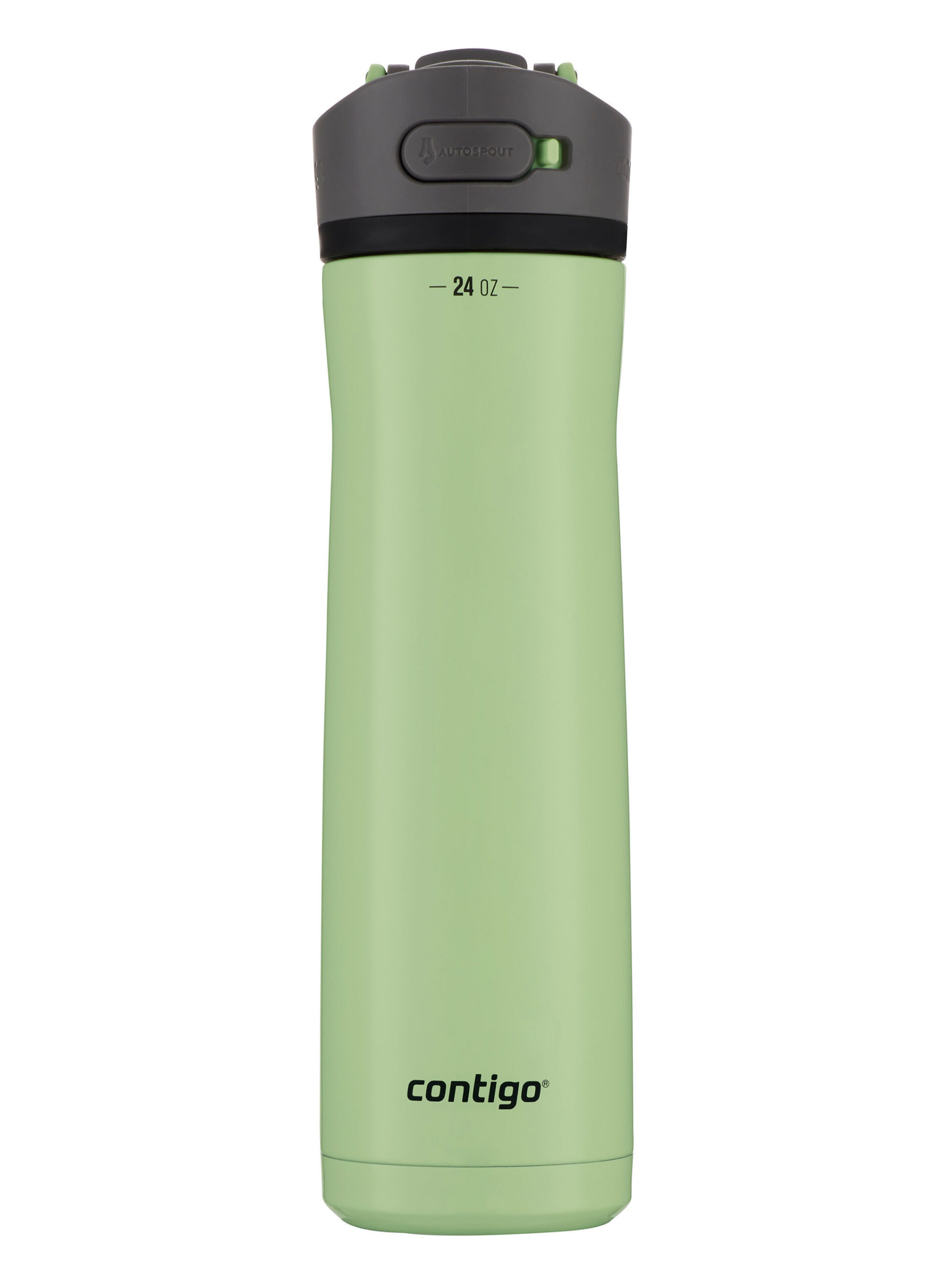Contigo® Ashland Chill 2.0 Stainless Steel Water Bottle with AUTOSPOUT® Lid | 24oz | Cucumber | Cup Holder