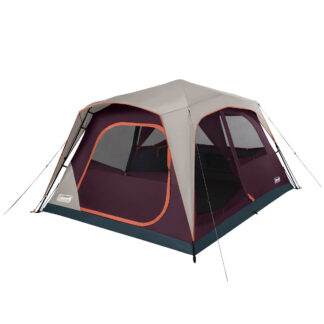 Coleman Skylodge™ 8-Person Instant Camping Tent | Blackberry | 12 x 9.5 ft