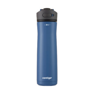Contigo® Ashland Chill 2.0 Stainless Steel Water Bottle with AUTOSPOUT® Lid | 24oz | Blue Corn | Cup Holder