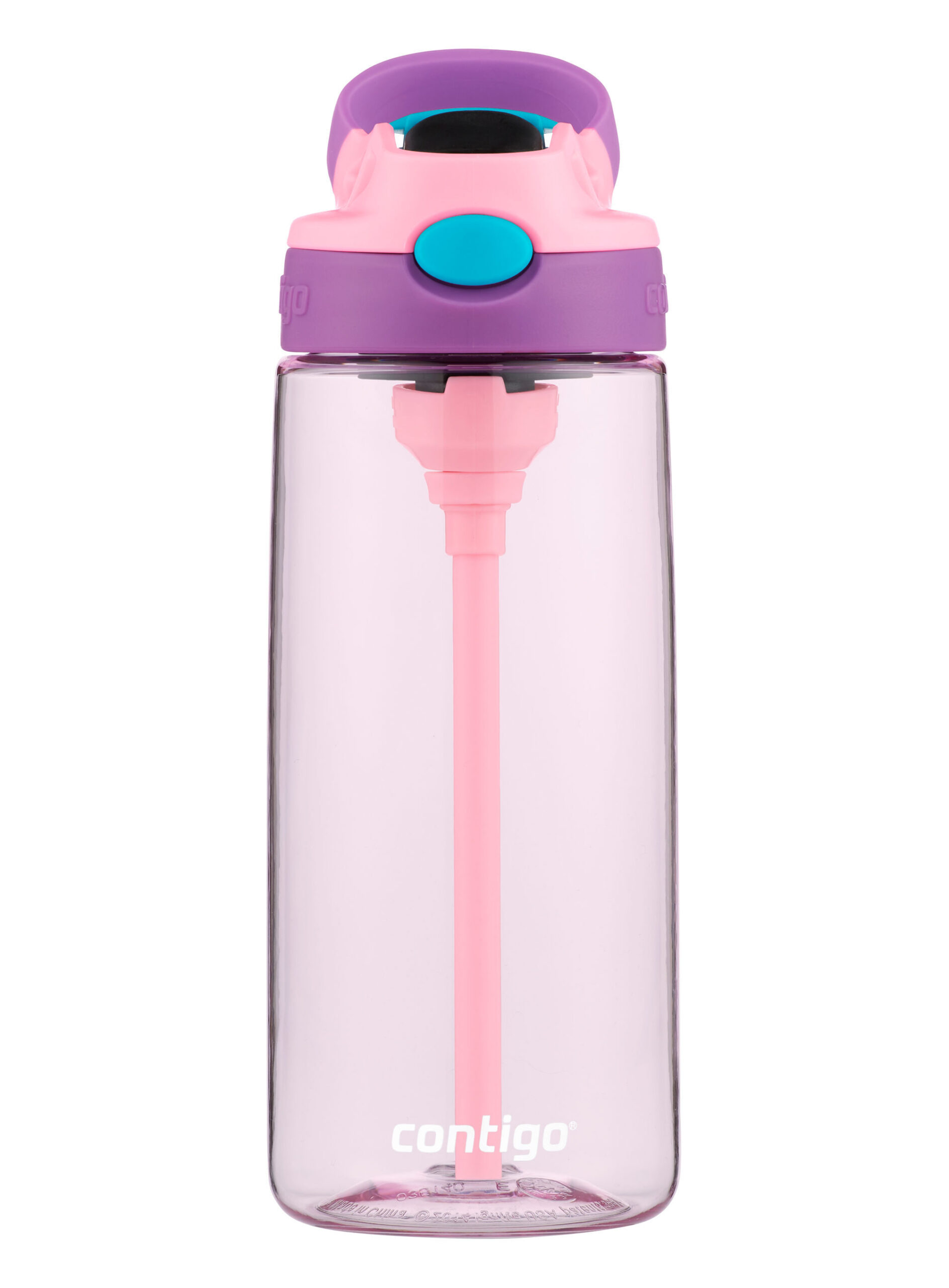 Contigo® Kids Cleanable AUTOSPOUT® Water Bottle | 20 oz | Strawberry Cream Orchid