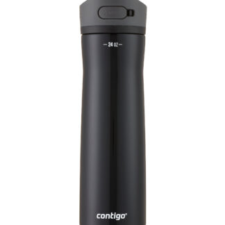 Contigo® Ashland Chill 2.0 Stainless Steel Water Bottle with AUTOSPOUT® Lid | 24oz | Licorice | Cup Holder
