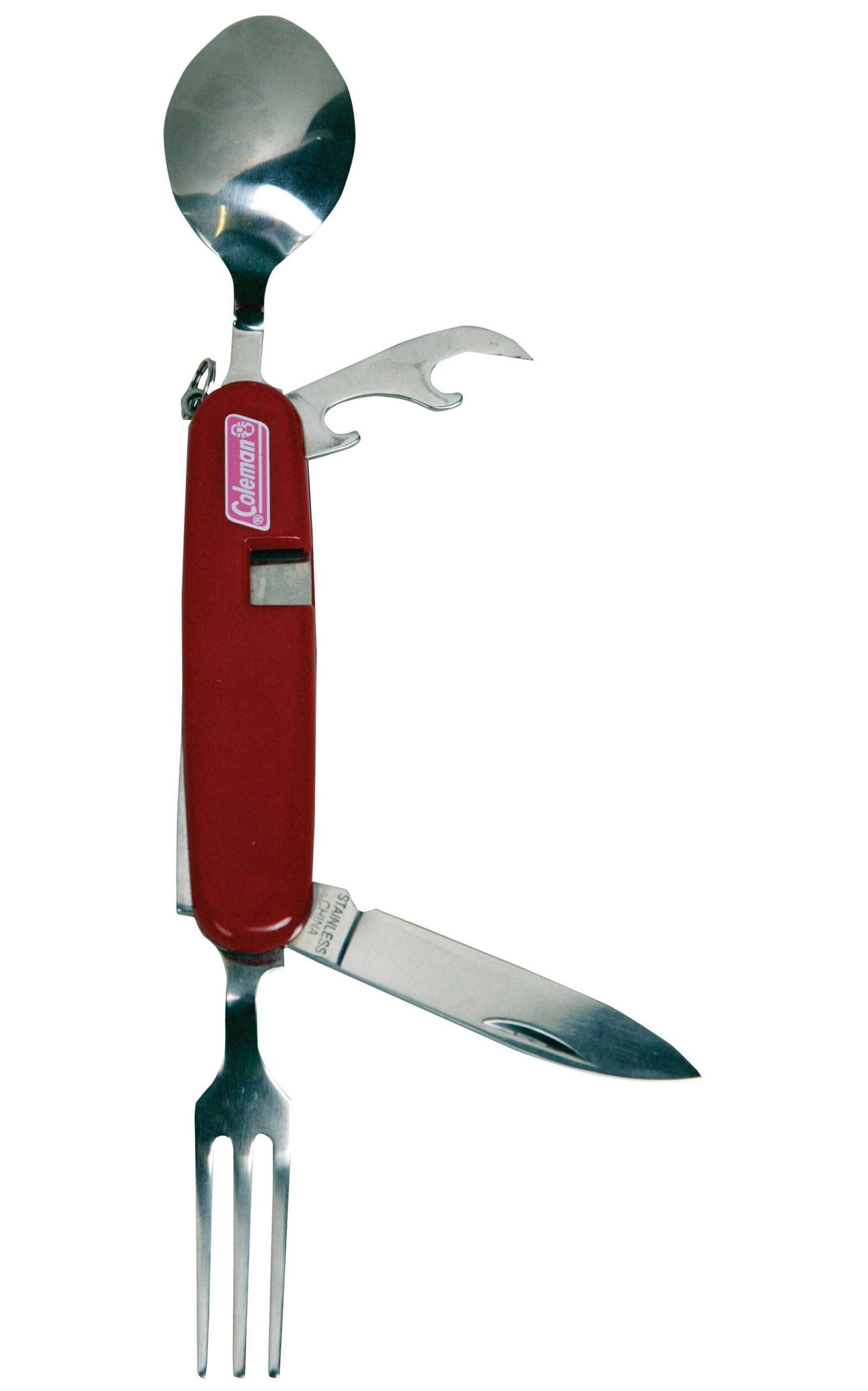 Coleman Camper's Utensil Set | 3.8 x 1.2 x 1.1 | Silver
