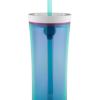 Contigo AUTOCLOSE® Shake & Go® 20oz | Tumbler | Scuba With Bubblegum Pink | Cup Holder