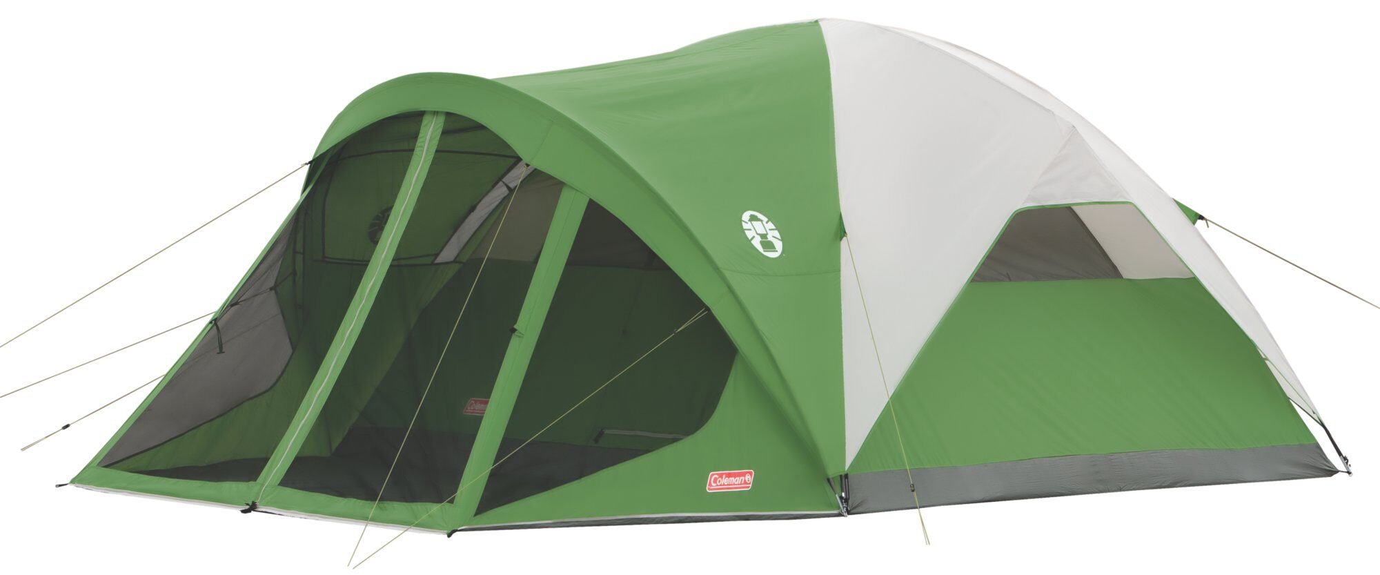 Coleman Evanston™ Screened 6-Person Tent | 10 ft x 9 ft | Palm Green