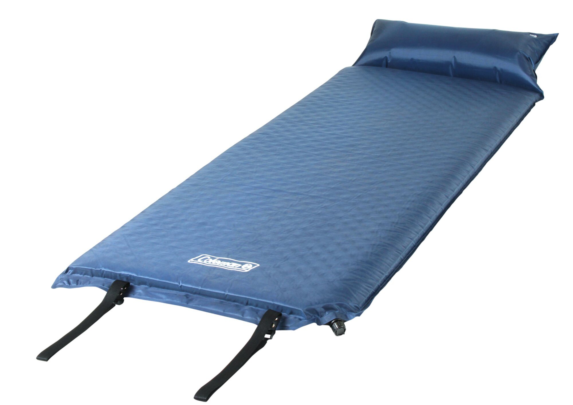 Coleman Self-Inflating Sleeping Pad with Pillow | 76 x 25 x 2.5 | Navy
