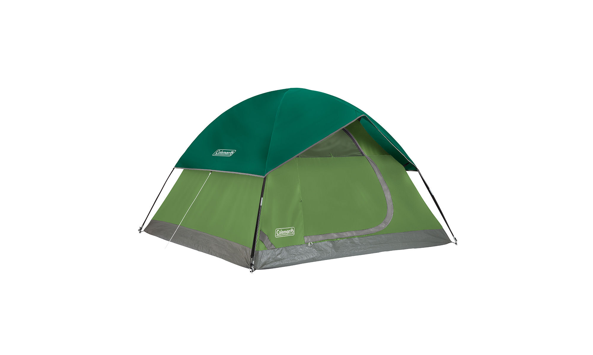 Coleman Sundome® 4-Person Camping Tent | 9 x 7'with 4'11" center height | Spruce Green