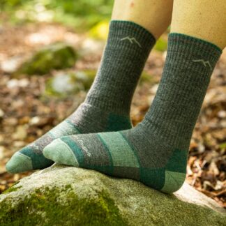 Marmot Darn Tough Women's Hiker Boot Full Cushion Midweight Hiking Socks in Darn Tough Slate | Merino Wool