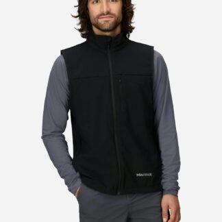 Marmot Men's Tempo Softshell Vest in Black