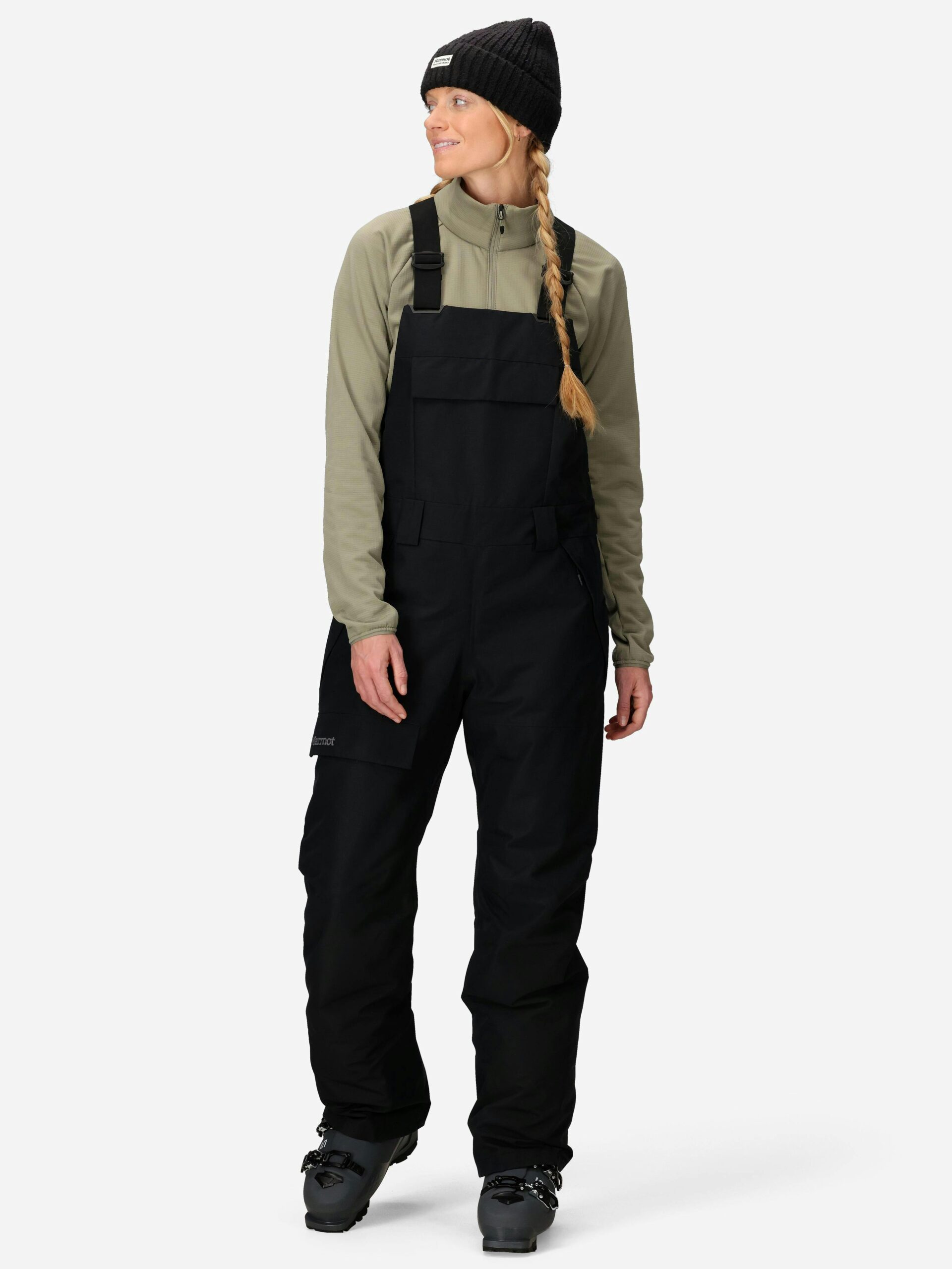 Marmot Women's Glades Insulated Bib (Fall 2025) in Black - Image 4
