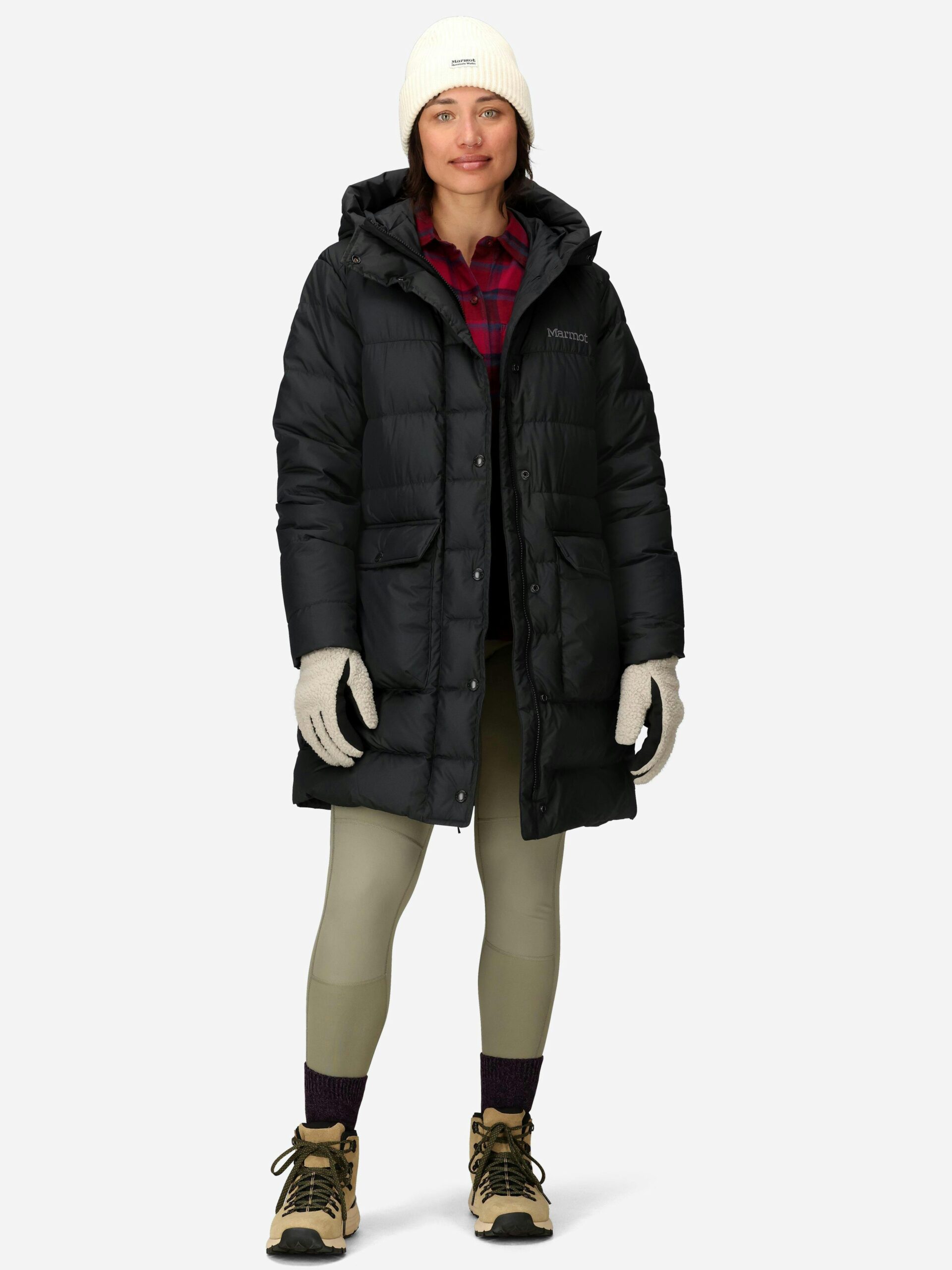 Marmot Women's Strollbridge Down Parka Jacket in Black - Image 2