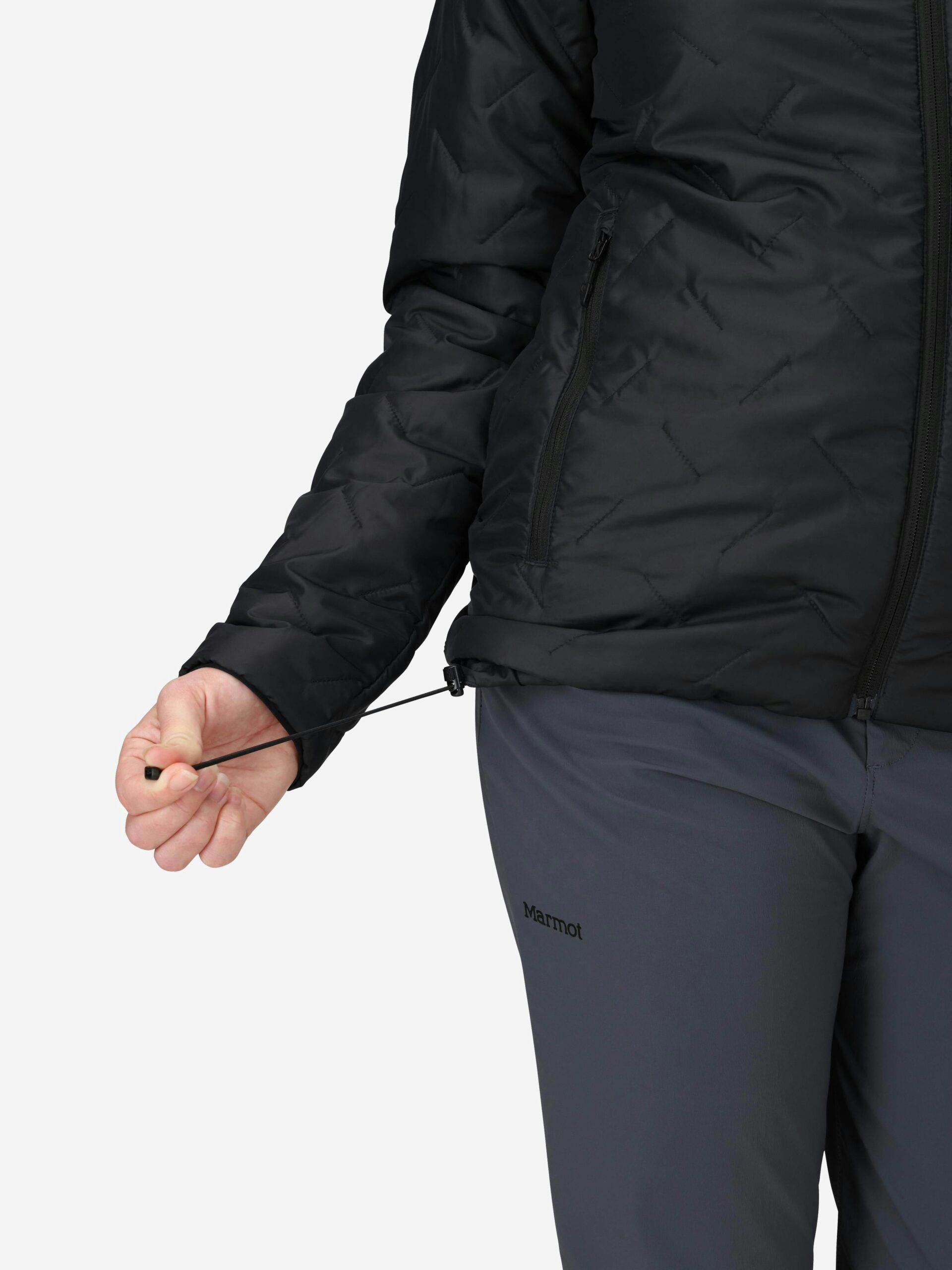 Marmot Women’s MonoQuilt PrimaLoft® Insulated Hoody in Black - Image 6