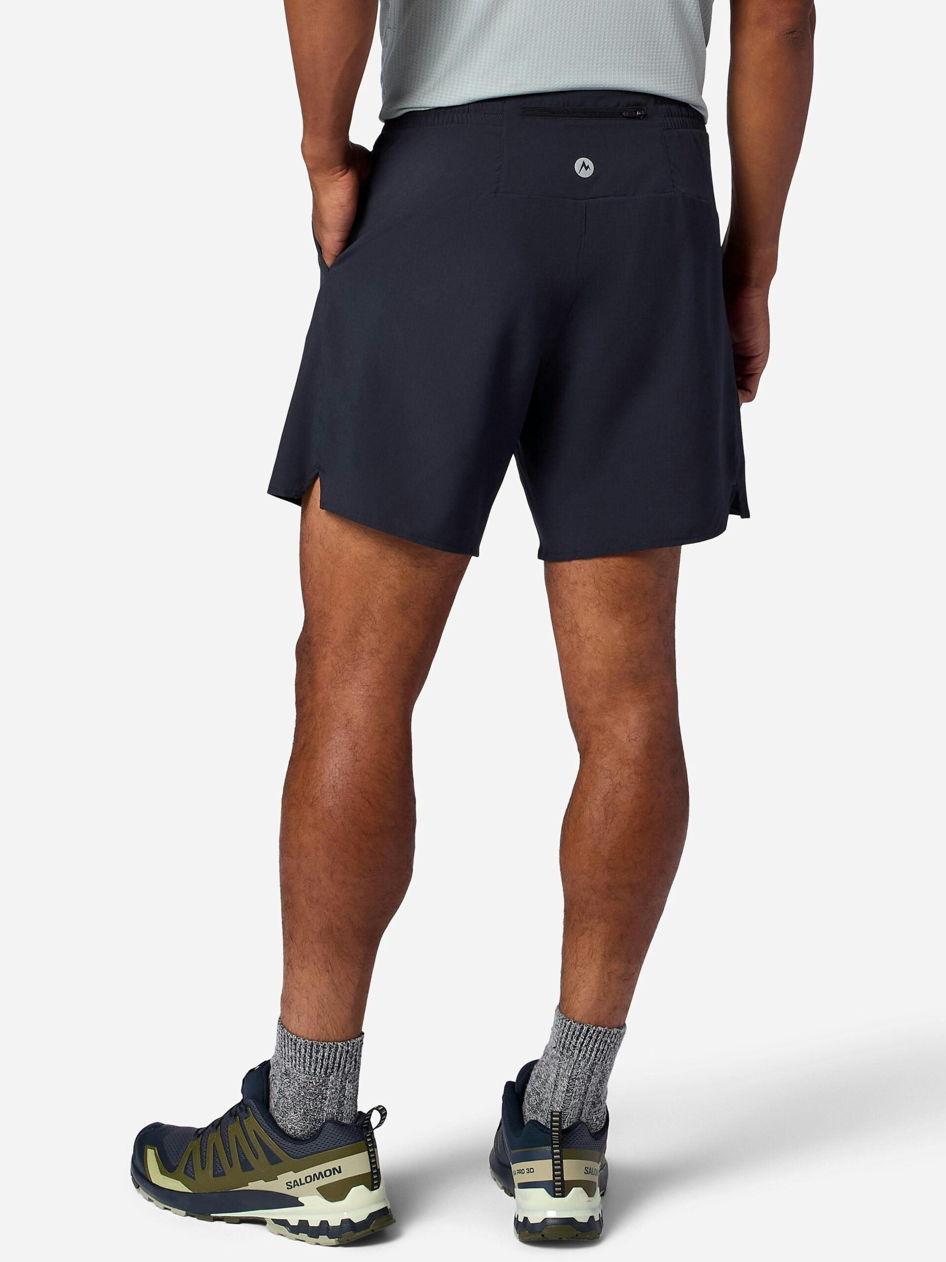 Marmot Men's Upbeat Active Short 7" in Black - Image 4