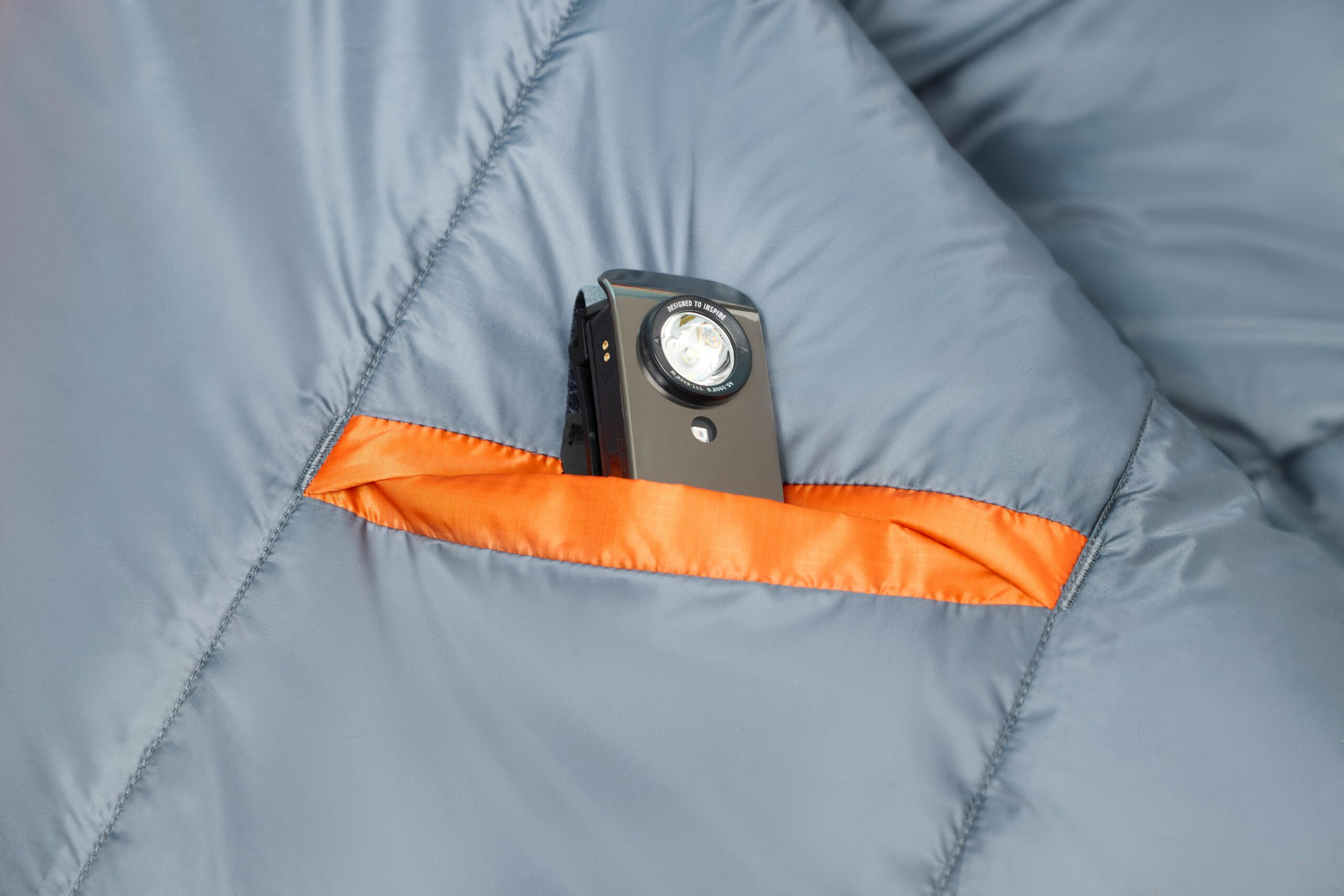 Marmot Trestles Elite Eco 0° Sleeping Bag in Tangelo/Steel Onyx | Down - Image 6