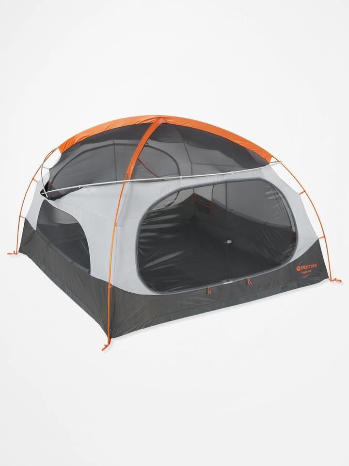 Marmot Halo 4-Person Tent in Tangelo/Rusted Orange - Image 6