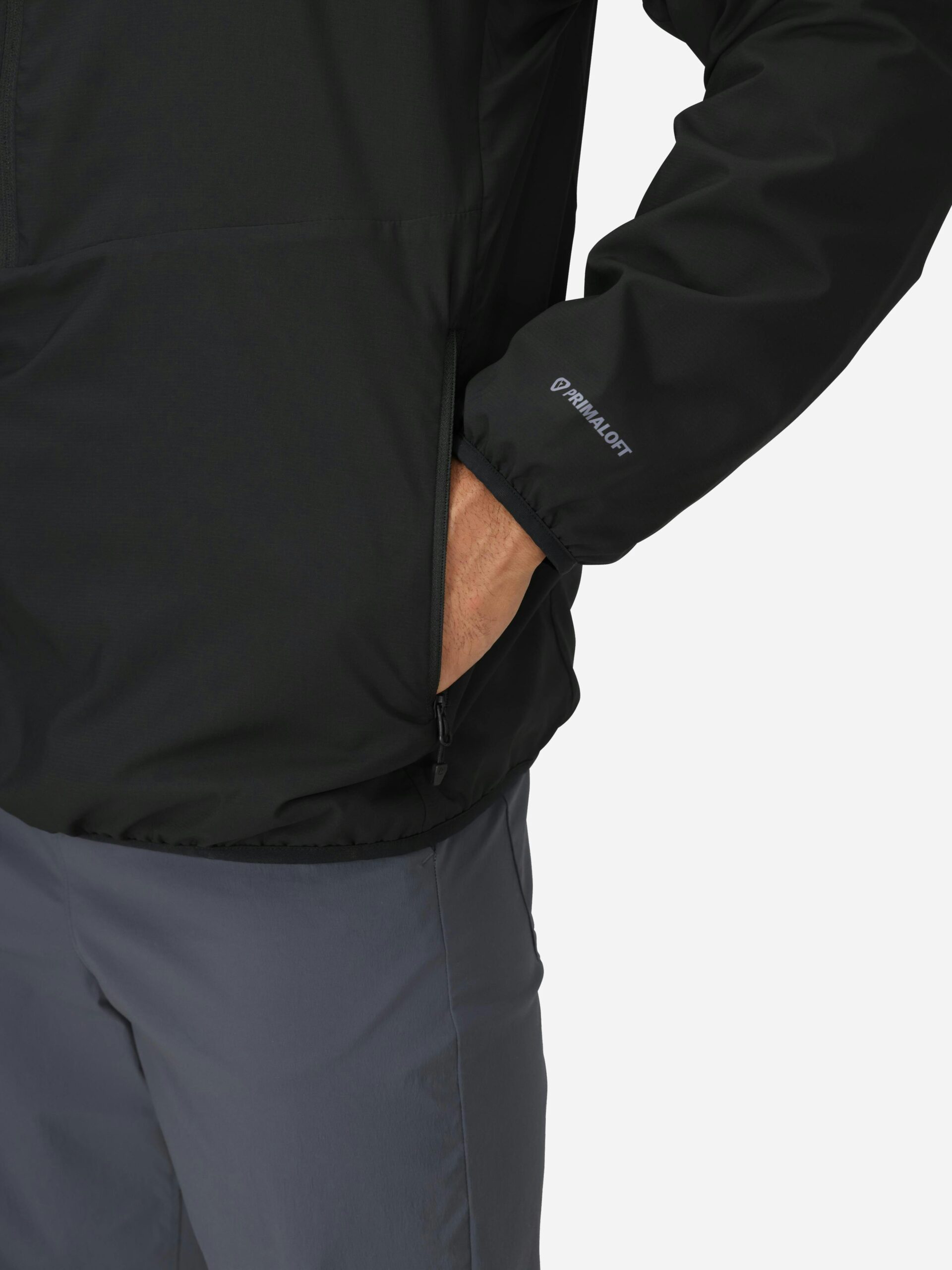 Marmot Men’s PrimaLoft® Evolve Aerothermal 1/2 Zip Jacket in Black - Image 6